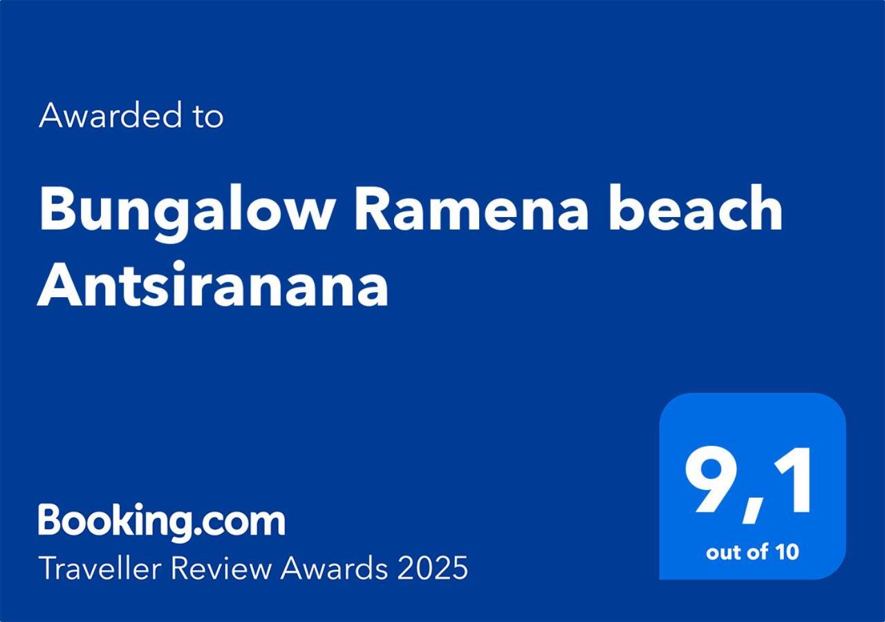 Bungalow Ramena Beach Antsiranana Andjamen Buitenkant foto
